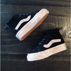 Vans Black And Gold Glitter